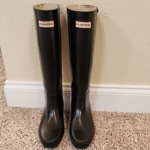 Hunter Classic Black Waterproof Boots
